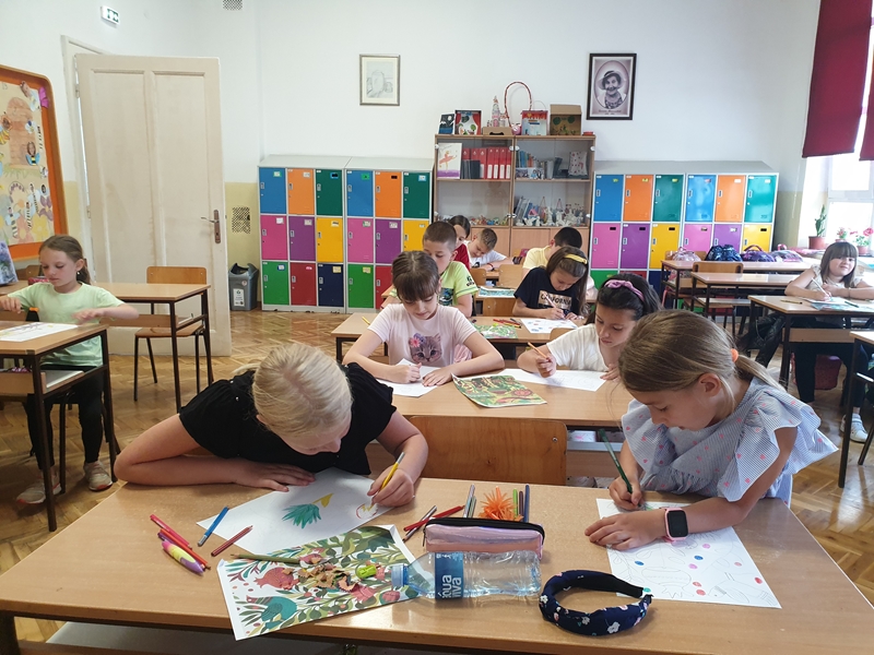 Завршена je пролећна Ликовна радионица ЦКГ у Врчину